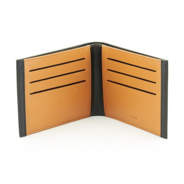 Alternative view of Slim Billfold Leather Wallet with 6C/C
