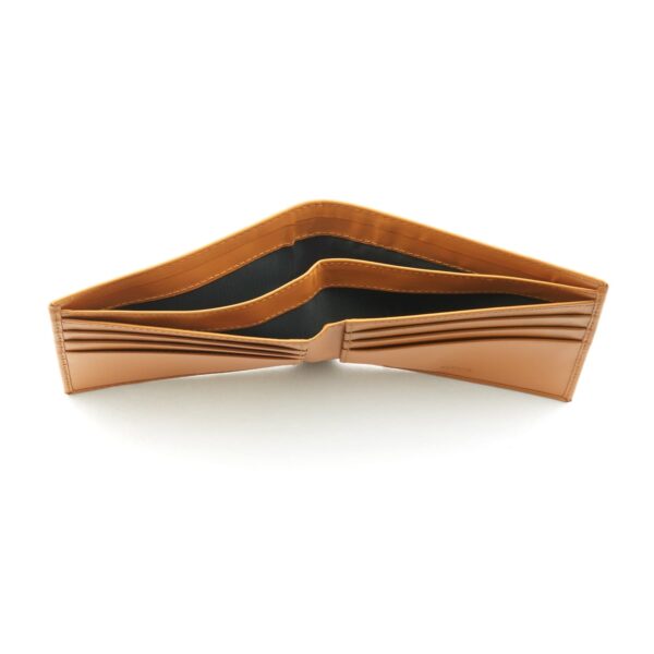 Classic Billfold Leather Wallet  with 6 C/C - Image 3