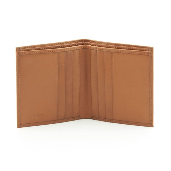 Alternative view of Mini Leather Card Wallet with 2 Note Pockets & 6 C/C