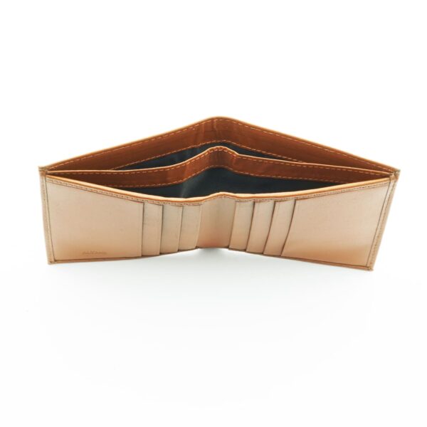 Mini Leather Card Wallet with 2 Note Pockets & 6 C/C - Image 6