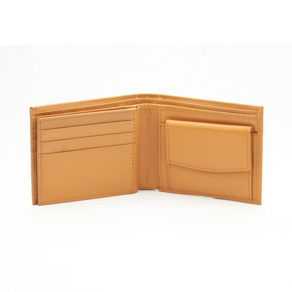 Bifold Leather Coin Wallet with 9 C/C - Image 12