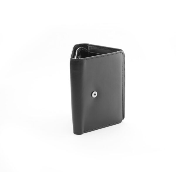 Trifold Leather Coin Wallet with 6 C/C - Image 6