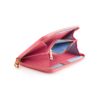 Pink saffiano