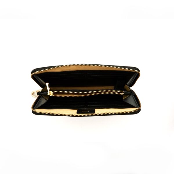 Continental Zipped Leather Purse with 12 C/C - Image 6