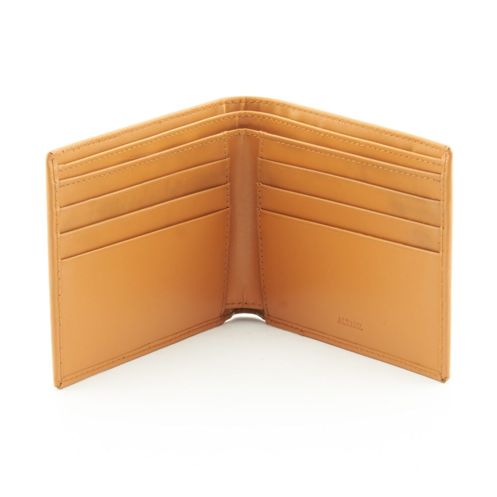 Classic Billfold Leather Wallet with 6 C/C - Image 2