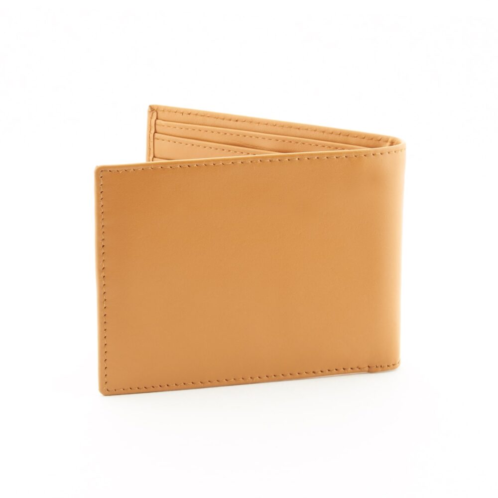 Classic Billfold Leather Wallet with 6 C/C - Image 4