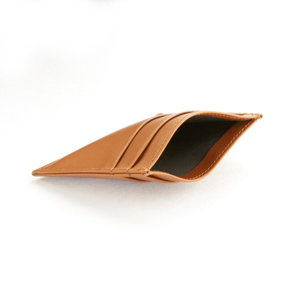 Slim Leather Credit Card Holder - Image 2