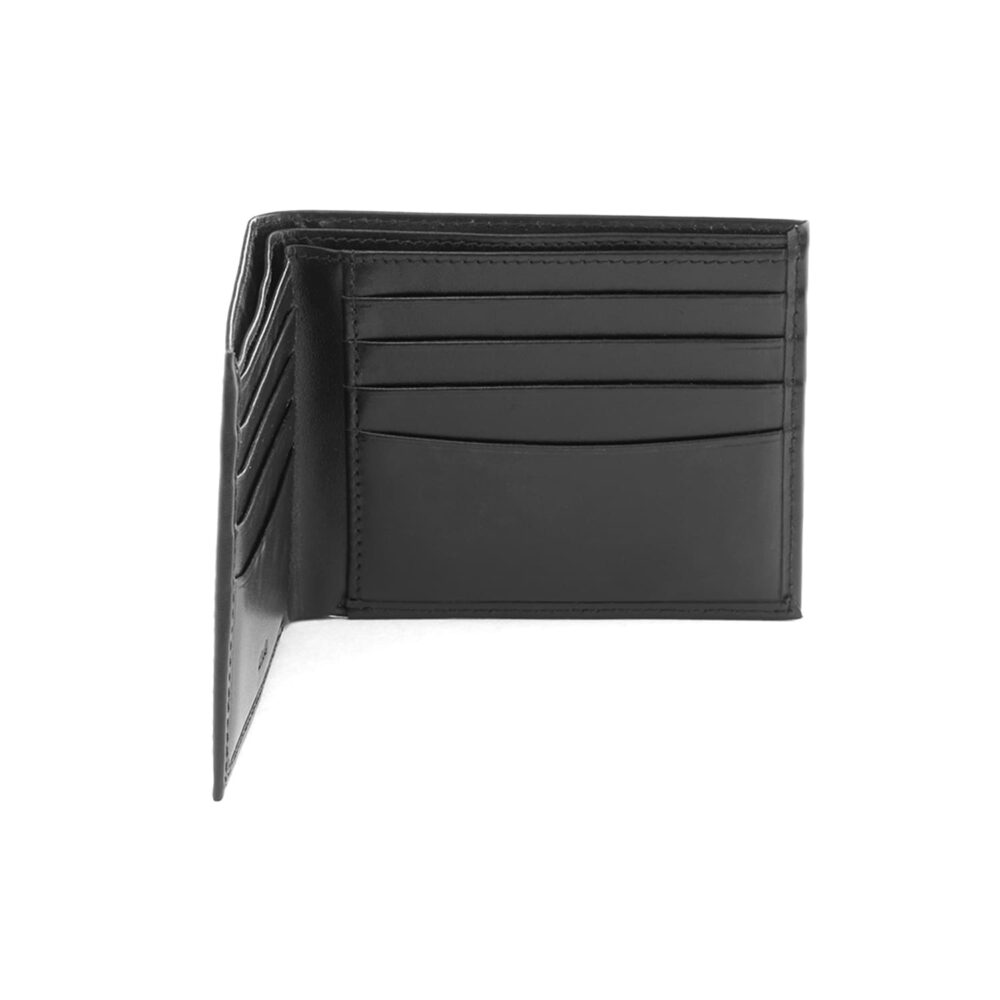 Slim Billfold Leather Wallet with 8 C/C - Image 3