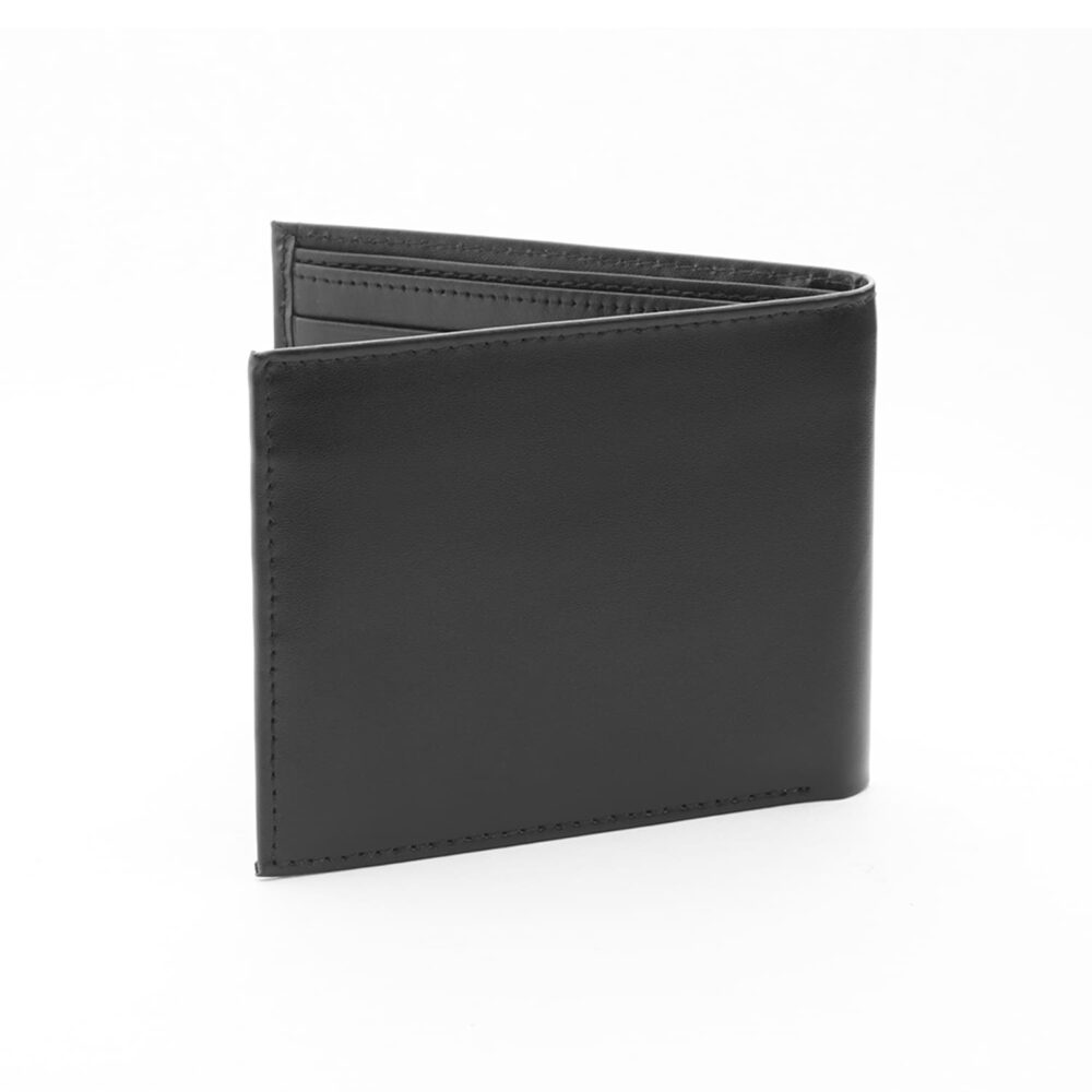 Slim Billfold Leather Wallet with 8 C/C - Image 7