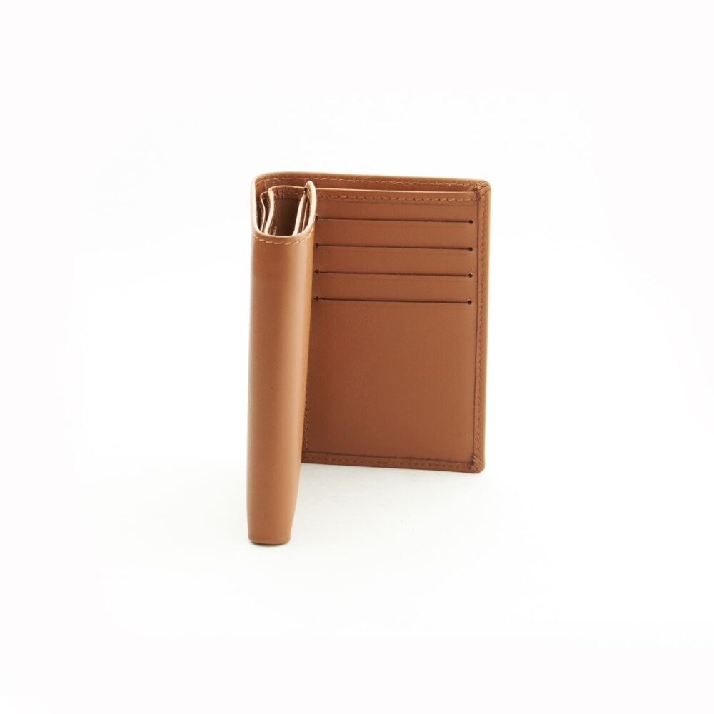 Trifold Leather Wallet with 9 C/C - Image 7